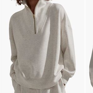 Varley hawley half-zip sweatshirt